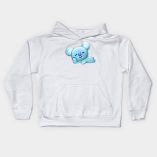 BT21 BTS KPOP CUTE KOYA KIM NAMJOON RM Kids Hoodie